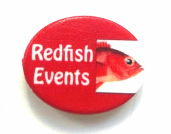 Redfish Race Bib Clip